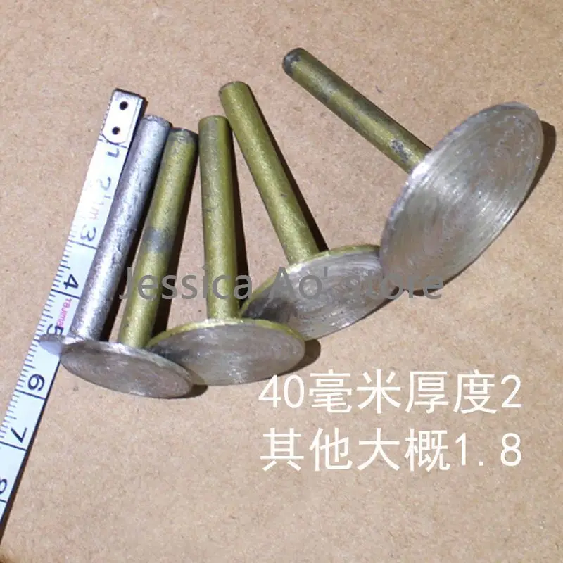 5pcs 15-40mm giada intaglio sinterizzato lame diamantate T testa di macinazione disco da taglio strumenti per intaglio della pietra scritte per rettifica del marmo