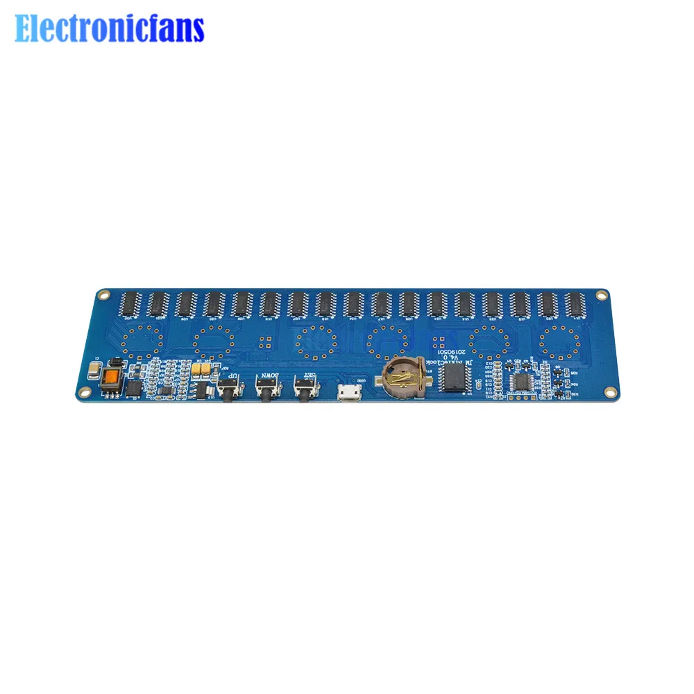 DC 12V STM8S005 Steuerung Digitaler LED-Uhrenlampen-IC-Chip mit Micro-USB-Schnittstelle IN14 Röhrenuhr-Platinenmodul für DIY – Detail 8