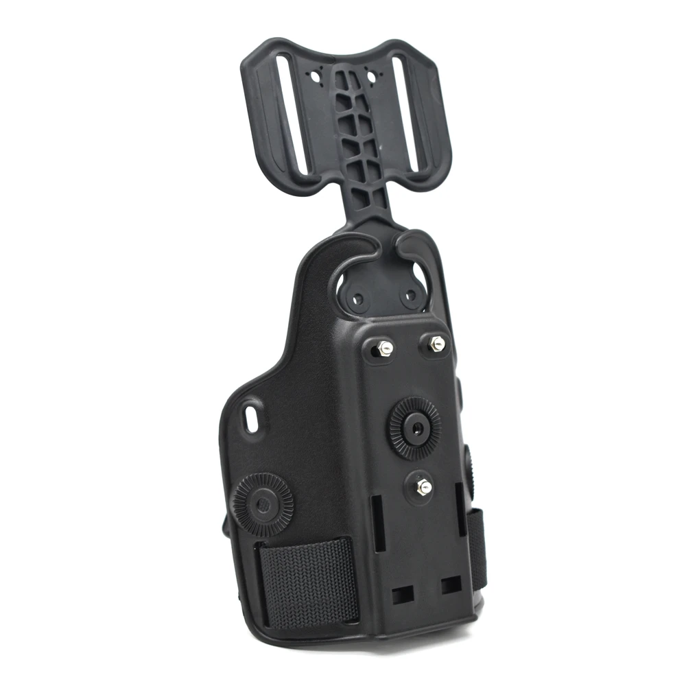 CLUSGO Funda drop leg muslo MOLLE para pistola táctica - imagen 4