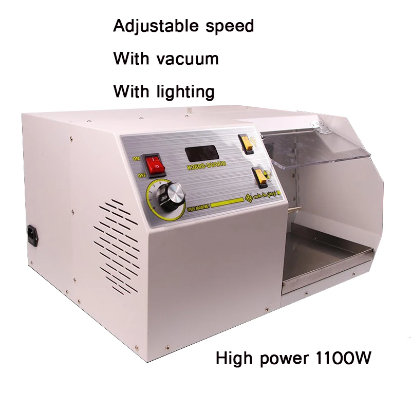 

Полировальная машина с одной головкой для ткани, Золотая и серебряная полировальная машина для драгоценностей, зеркальная полировальная машина с контролем скорости, полировальная машина