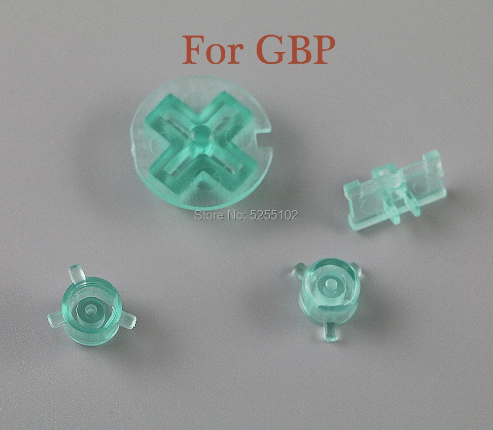 10sets High Quality For Gameboy Pocket GBP Colorful Buttons Set Replacement Power On Off Button AB Buttons D Pads Keypads