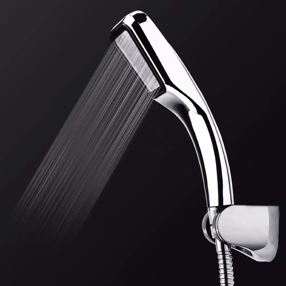 High Pressure Shower Head With Filter Waterfall Bathroom Showers Head Holder Handheld Water Saving Shower Head Sprayer Head Nice