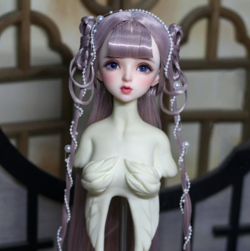 1/4 1/3 Scale BJD SD Doll Wig Accessories Ancient Costume Long Hair Vintage Fairy Wigs for BJD/SD MSD Strong Uncle Doll C1220