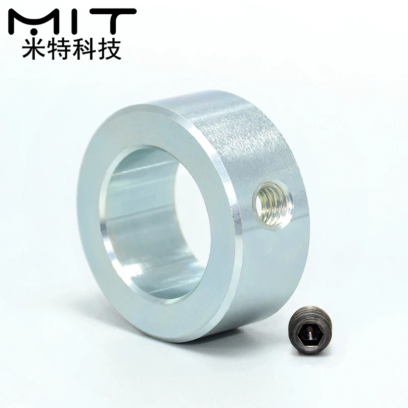 free shipping Steel Shaft Collars Clamping Elements Retaining Ring Shaft Sleeve Thrust Ring Throat Clamp Fixed Sleeve Stop Rings