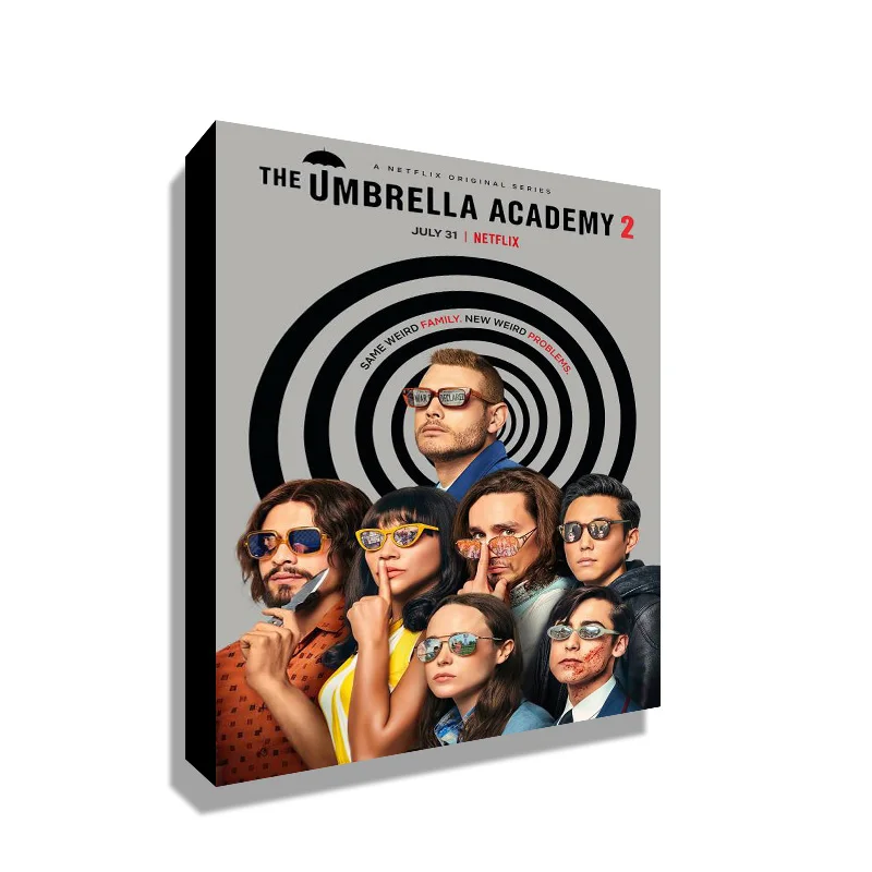 Umbrella Academy Classic TV Comedy Poster Canvas Prints Retro Prints Modern Home Wall Art Decoration Room Mural Decoration - Image 4