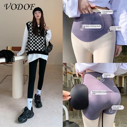 VODOF – Legging noir pour femme, vêtement de sport, taille haute, Push-Up, Sexy, Slim