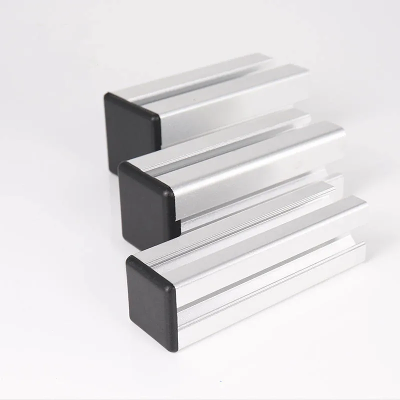10 Chiếc Nylon Đen Nhôm Hồ Sơ Cấp Ốp Nắp Tấm CNC 3D Máy In Phần EU/2020/2040/3030/3060/4040/4080/4545/5050/6060