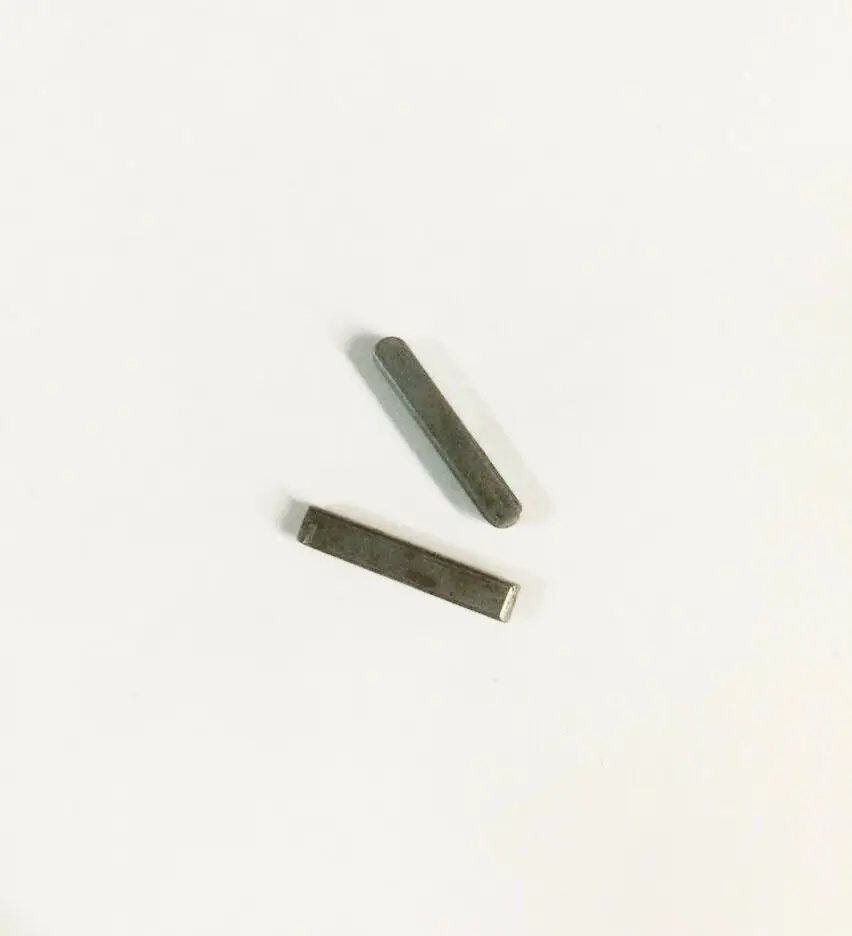 10 stks NIEUWE Molen Freesmachine J Hoofd Deel Pin 3x3x18mm Key Bar Torentje