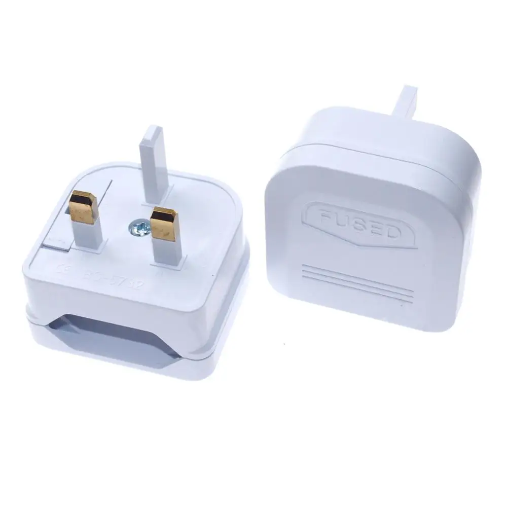 Europese Euro Eu 2 Pin Naar Uk 3Pin Stopcontact Travel Plug Adapter Converter Wall Charger Adapter Connector Nieuw