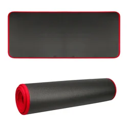 10MM Extra Thick Yoga Mats 183cmX61cm NRB Non-slip Soft Exercise Mat Fitness Tasteless Pilates Workout Gym Mats with Bandage