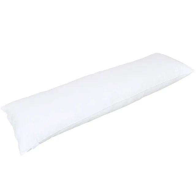 150*50cm Pure White Pillowcase 100% Polyester Pillow Cover with Zipper Body Pillowcase Dakimakura for Bed Sleeping