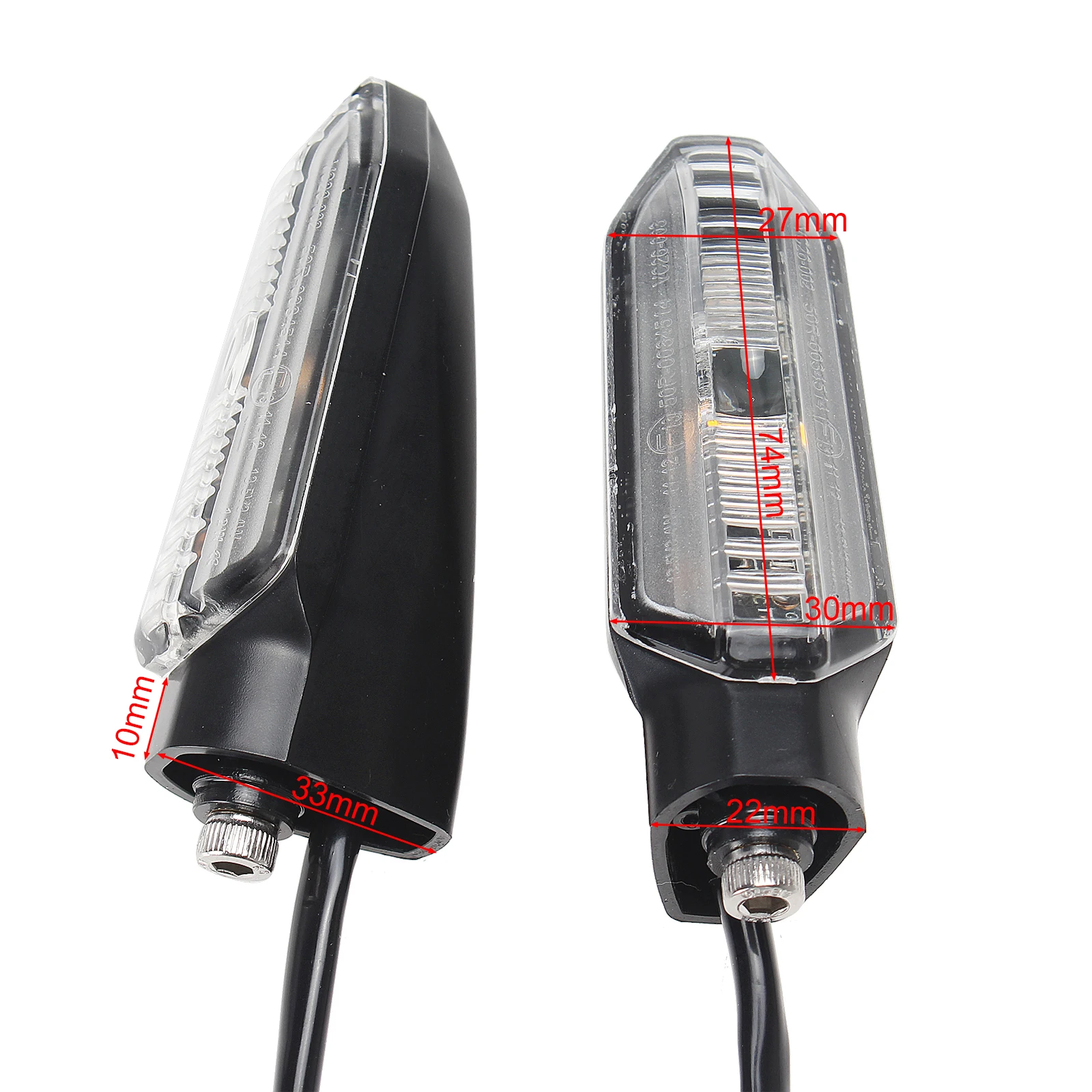 LED Turn Signal Light Indicator Lights Blinker For HONDA CBR650R CBR500R 2019-2020 CRF250 Rally 2016-2020 Motorcycle