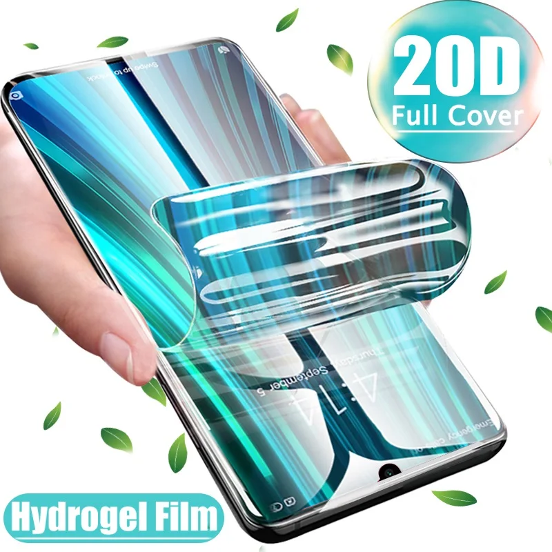 Protector For Motorola Moto One Action Vision P50 Zoom E6 Plus E4 Plus Force G7 Play E6S Macro Hydrogel Film Not Tempered Glass