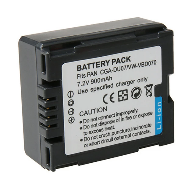 Battery Pack for Panasonic NV-GS120, NV-GS150, NV-GS180, NV-GS200, NV-GS230,  NV-GS250, NV-GS280, NV-GS300, NV-GS320 Camcorder - AliExpress