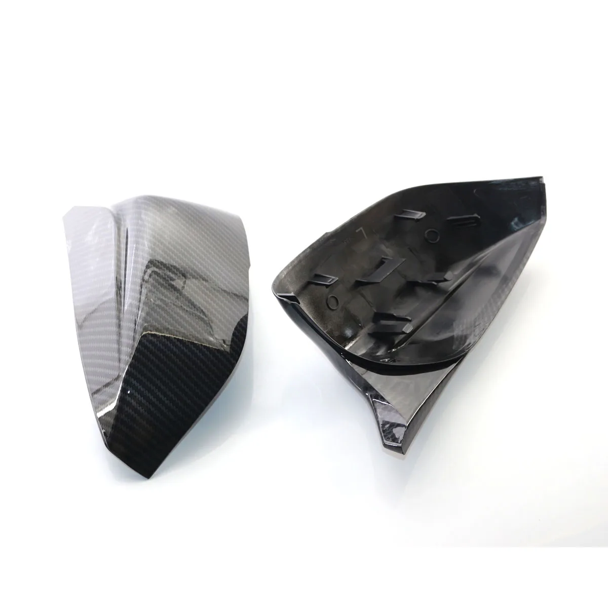 Q50 Q60 Car Styling Side Wing Rearview Mirror Cover Caps For Infiniti Q50 Q50S Q60 Q70 QX30 Carbon Fiber 2014-2020