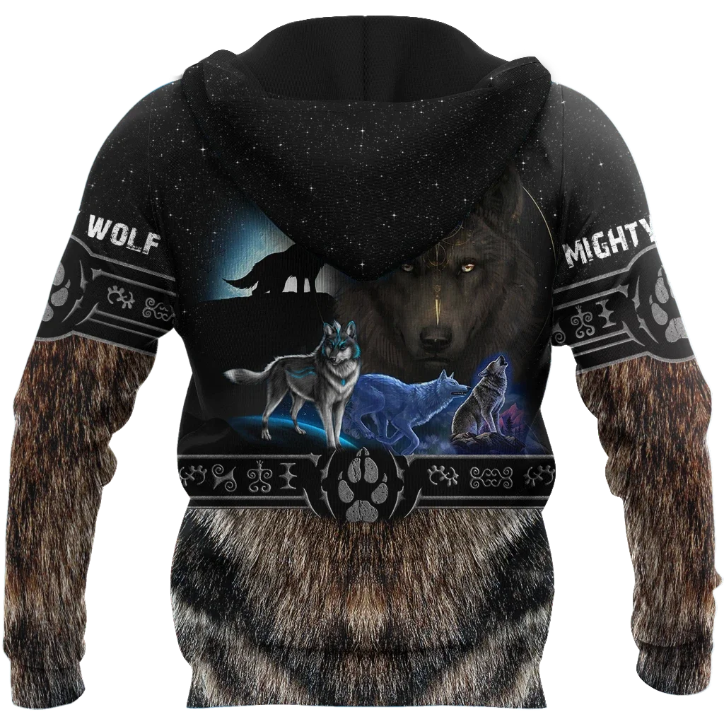 Unisex 3D Animals Graphic Hoodies Sweatshirts  Aniaml Art Wolf Hoodie Men/Women Casual Streetwear Sweatshirt Pullover H-11