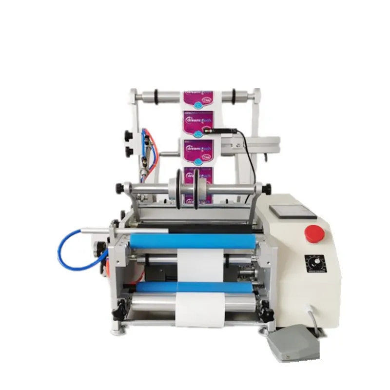 Easy operation good quality cheap price semi-automatic double side labeling machine