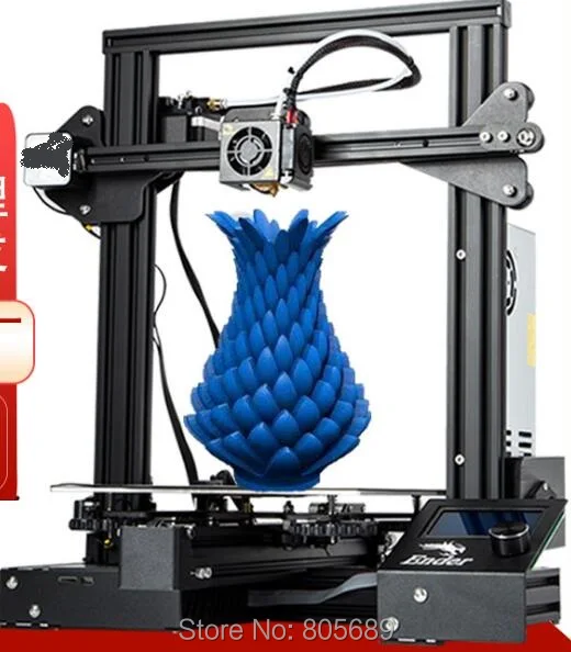 

Orginal Creality Ender-3 220*220*250mm I3 ABS PLA Printing DIY 3D Printer free shipping