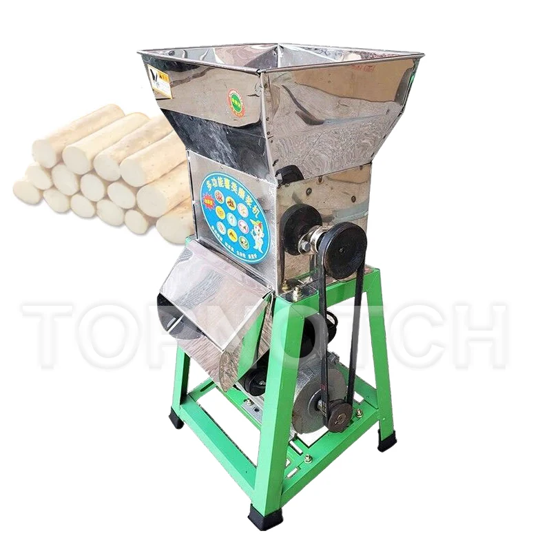 

800kg/H Commercial Starch Machine Tapioca Starch Potato Yam Lotus Root Crusher Kudzuvine Root Flour Mill Maker