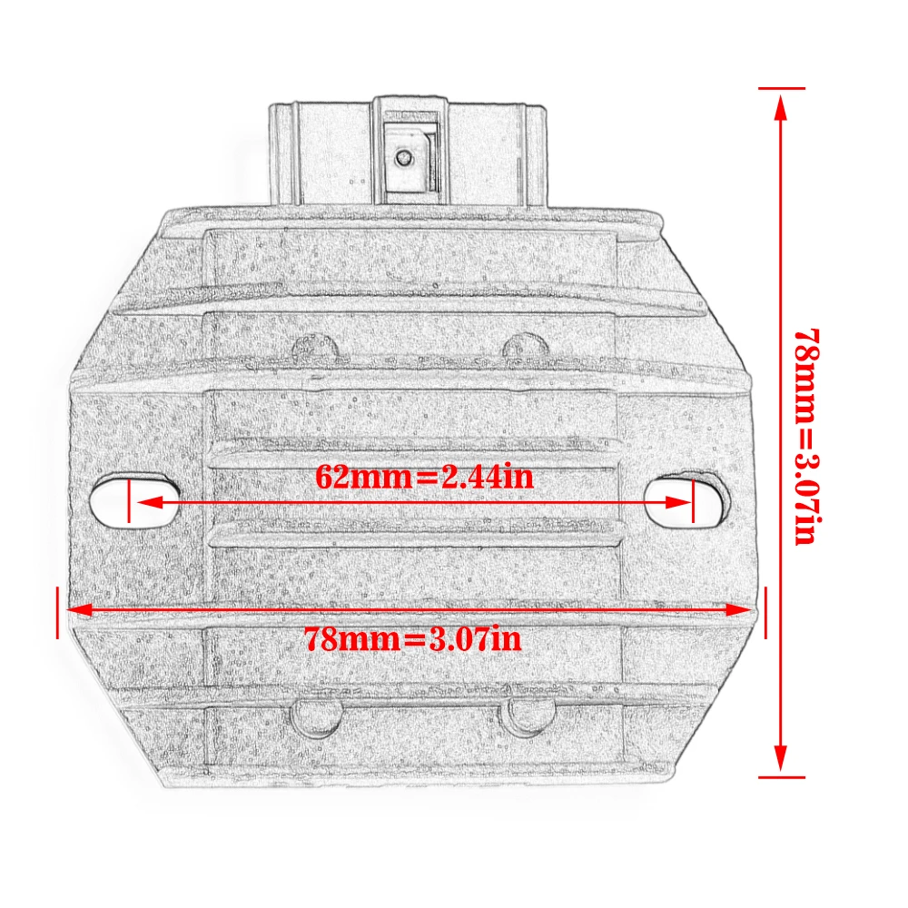 Voltage Regulator Rectifier for Yamaha XJ600 XJ 600 XJR 400 XJR400 YBR125 YZF R15 R125 Majesty 250 YP250 YP 250 Motorcycle