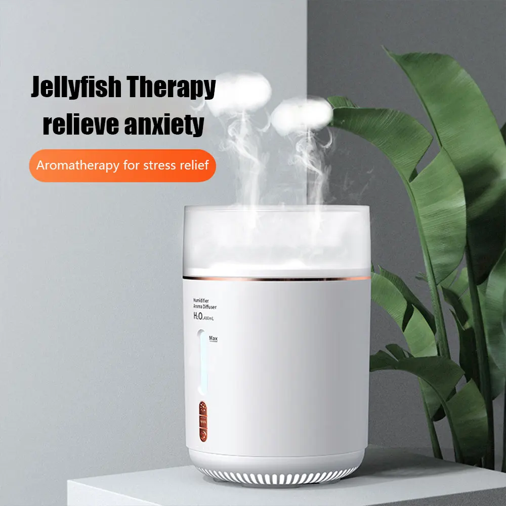 Home Humidifier Table Top Double Water Spray Female Household Large Capacity Aromatherapy Machine Oil Perfume Useful Tools