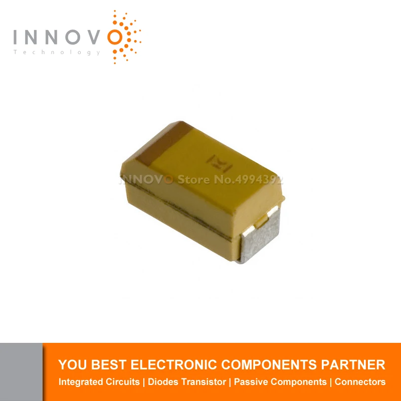 

INNOVO 10 шт./лот 100 шт./лот Бесплатная доставка T491A106K016AT 1206 16 В 10 мкФ ± 10% CASEA Новый оригинал