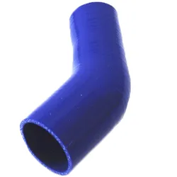 Spsld universal 3-layer 51mm / 57mm / 60mm / 63mm / 70mm 45 ° silicone hose intercooler turbine coupler pipe intake pipe blue