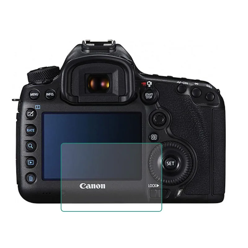 Tempered Glass Protector for Canon EOS 5D Mark III IV Mark3 Mark4 5DIII 5D3 5D4 5Ds 5DsR 1DX II Camera Screen Protective Film