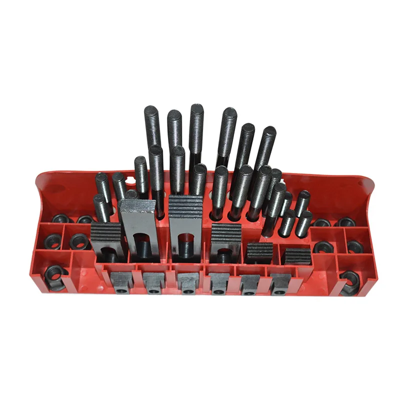 Milling Machine Clamping Set 58pcs Mill Clamp Kit Vice M12 Universal Fixture Set Pressure Plate