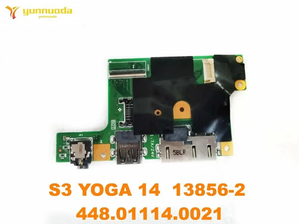 Original for Lenovo Thinkpad S3 YOGA 14  USB board  audio board S3 YOGA 14  13856-2  448.01114.0021 tested good free shipping