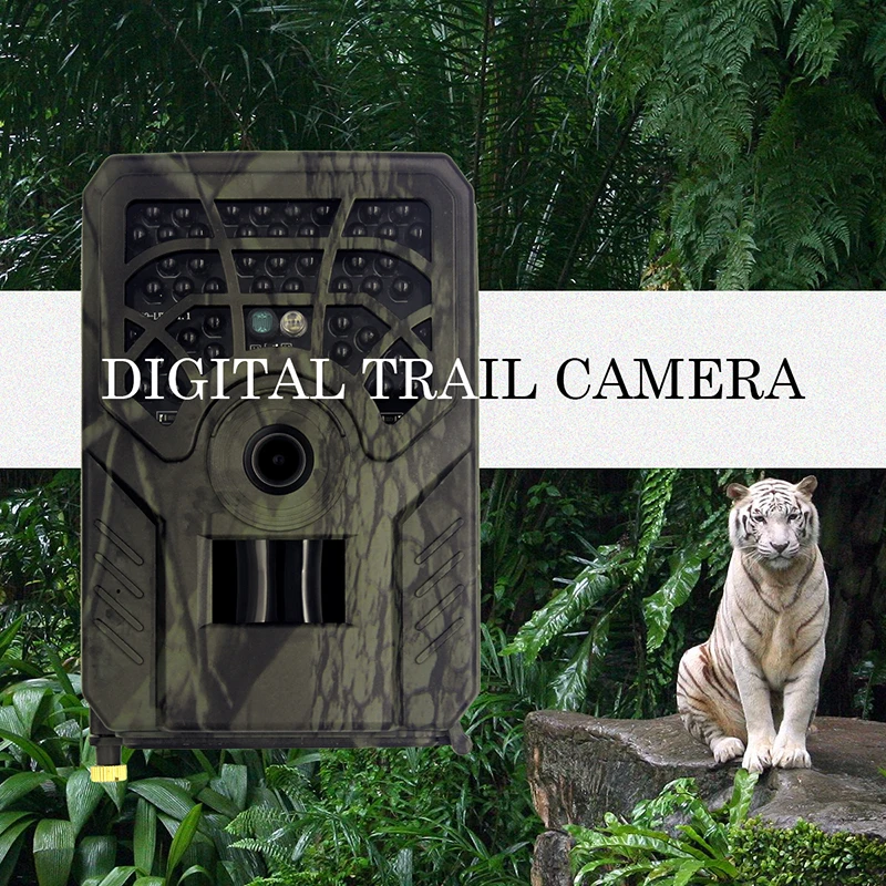 

Hunting Camera Photo Trap Night Vision Tracking Camera PR300C 5MP Wildlife Trail for Family Outdoor Camping Accessories