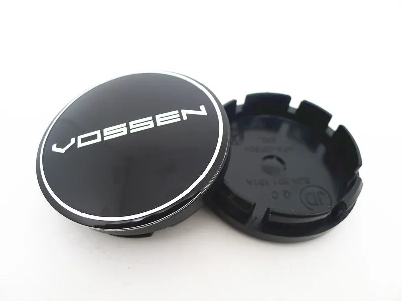 4pcs 56mm Vossen Car Wheel Center Hub Cap Cover Emblem Badge Sticker Hub Auto Styling