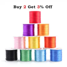 Elastic beading cord 1mm for jewelry and crafts #3