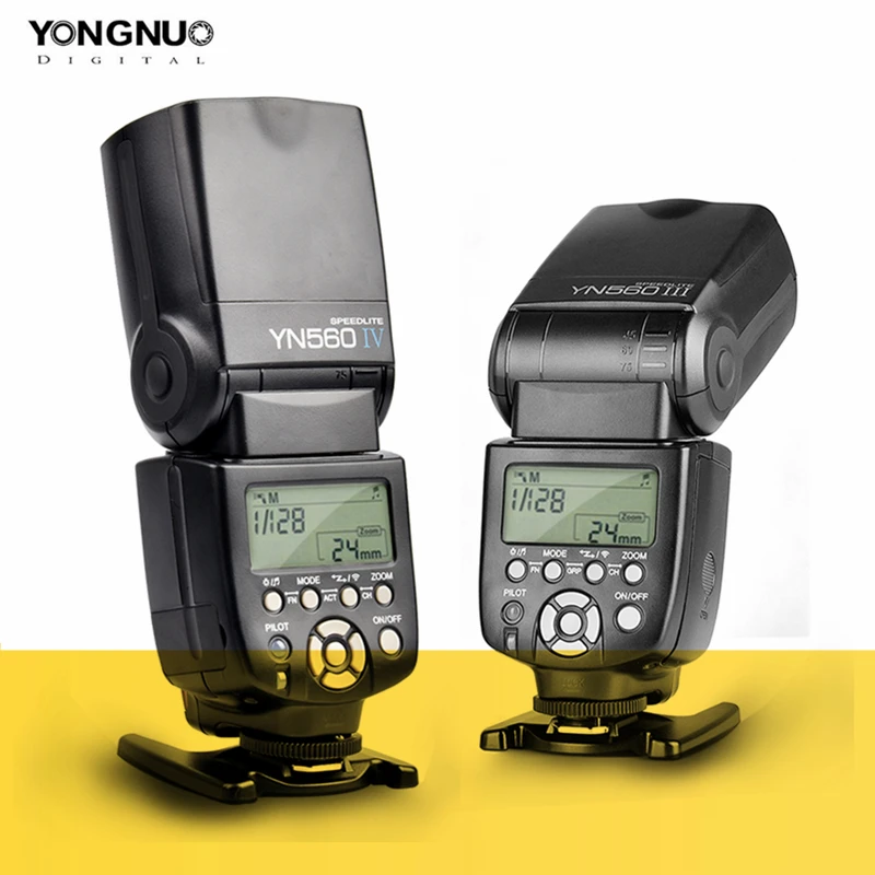 Flash YN560 La Solution Polyvalente pour les Photographes Compacts et Professionnels