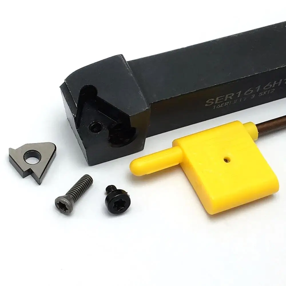 SER1010H11 SER1212H11 SER1616H11 SER1616H16 SER2020K16 SER2525M16 SEL1616H16 SEL2020K16 CNC filo esterno holder turning strumento