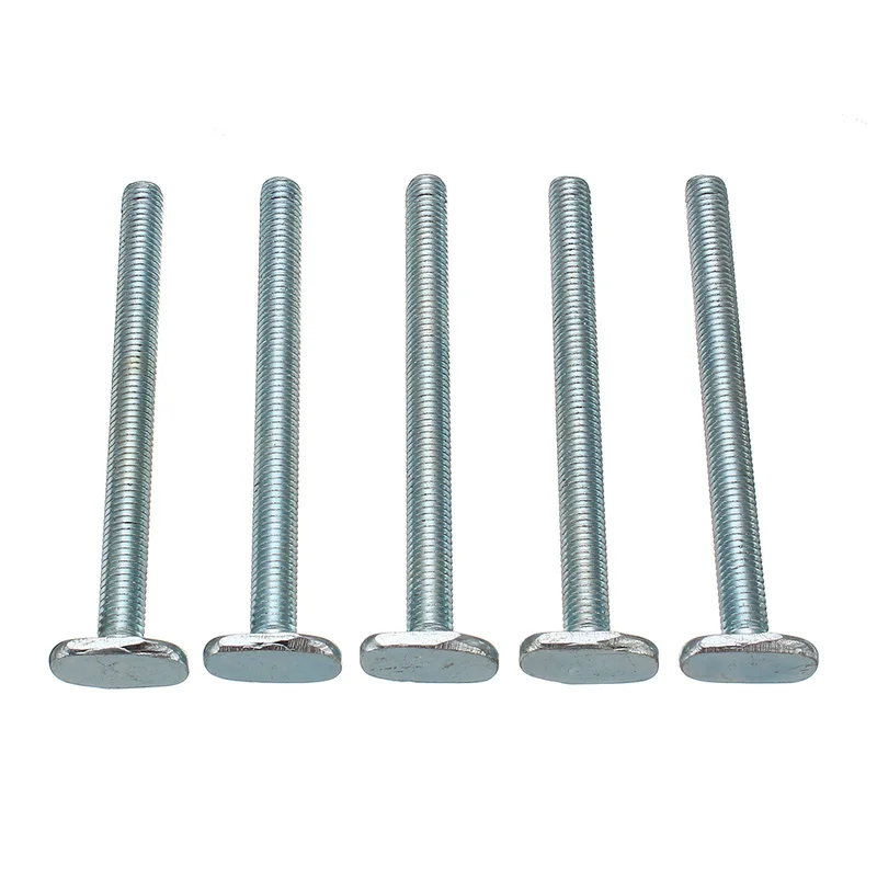 5pcs/lot M8 T Nut Screws for 19x9.5mm T-track Track Jig Table Saw Router Table Woodworking Tool  Support Dropshipping