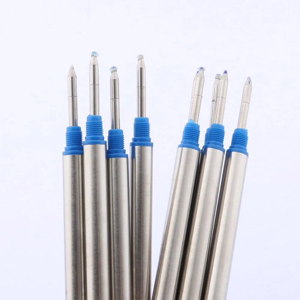 5Pc 114mm Qualität BLAU ODER Schwarz Tinte stift Refill Dreh JINHAO Rollerball Stift Minen Student Schreibwaren