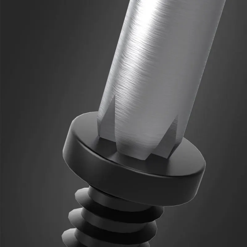 Laoa Hoge Precisie Schroevendraaier Bit 1Pc 4Mm S2 Staal Hoge Kwaliteit Handgereedschap Schroevendraaier Precisie Schroevendraaier Bits