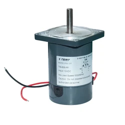 60RZS-RS1 DC Permanenr Magnet Motor 12V 24V Diameter 60mm High Speed Utra Mute Electric Brush Motor 2000/3000/4000/5000rpm