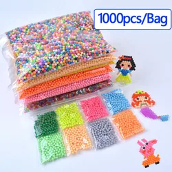 1000 pçs/saco 29 cores 5mm contas mágicas de água perlen spray diy ferramenta hama contas crianças brinquedos educativos quebra-cabeças acessórios