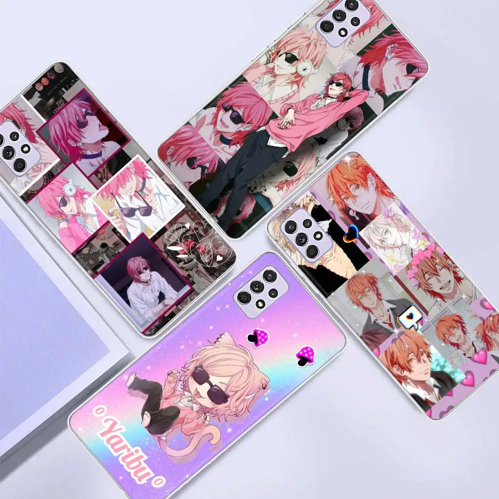 Yarichin Club Anime Phone Case For Samsung Galaxy A14 A15 A13 A12 A54 A55 A53 A52 A34 A35 A33 A32 A24 A25 A23 A22 A04S A03S A02S