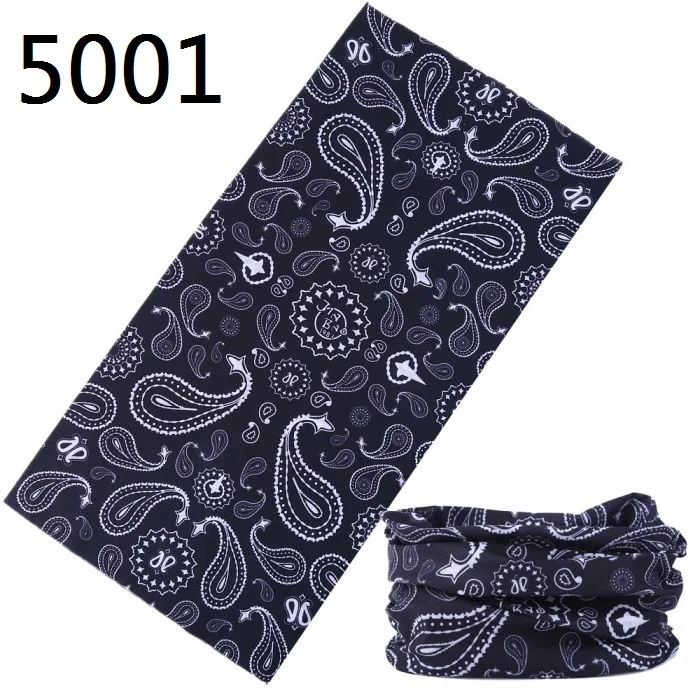 แฟชั่น Paisley ไม่มีรอยต่อผ้าพันคอคอผ้าพันคอหลอด Paisley Bandana Headwear Headwear Hijab หมวก Kerchief Babushka