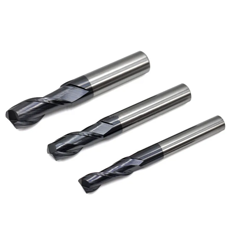 Tungsten Steel Milling Cutter Alloy Coating HRC50 2 Flute Face Mill Metal CNC Cutting tool high quality Milling Tool
