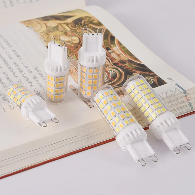 LED Lighting Source G4 G9 5W Warm White Ceramic 110-240V Three Color Variable Light Source