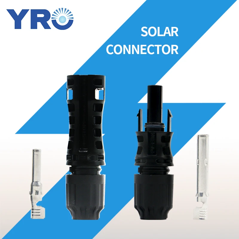 1 Pairs 1500V of Solar Connector Solar Solar Plug Cable Connectors (male and female) for Solar Panels and Photovoltaic Systems