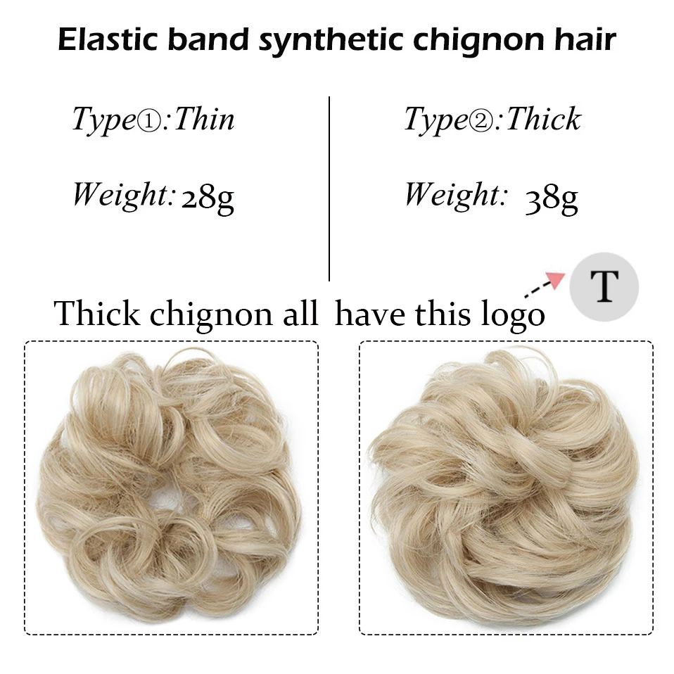 S-noilite syntetyczny Scrunchy kok z gumką roztrzepany kok włosy Chignon Hairpiece eleganckie Updo akcesoria do włosów dla kobiet