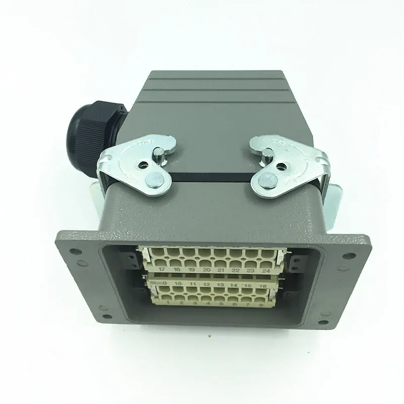 مستطيلة الثقيلة موصل 10-core 16-core 24-core مقاوم للماء الطيران التوصيل الساخن عداء المكونات في 6-core 32-core 48-core