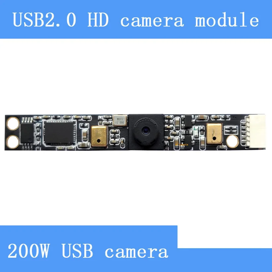 

PU`Aimetis USB2.0 High-Definition Surveillance Cameras 200W Laptop Built-in Dual Microphones Camera Module