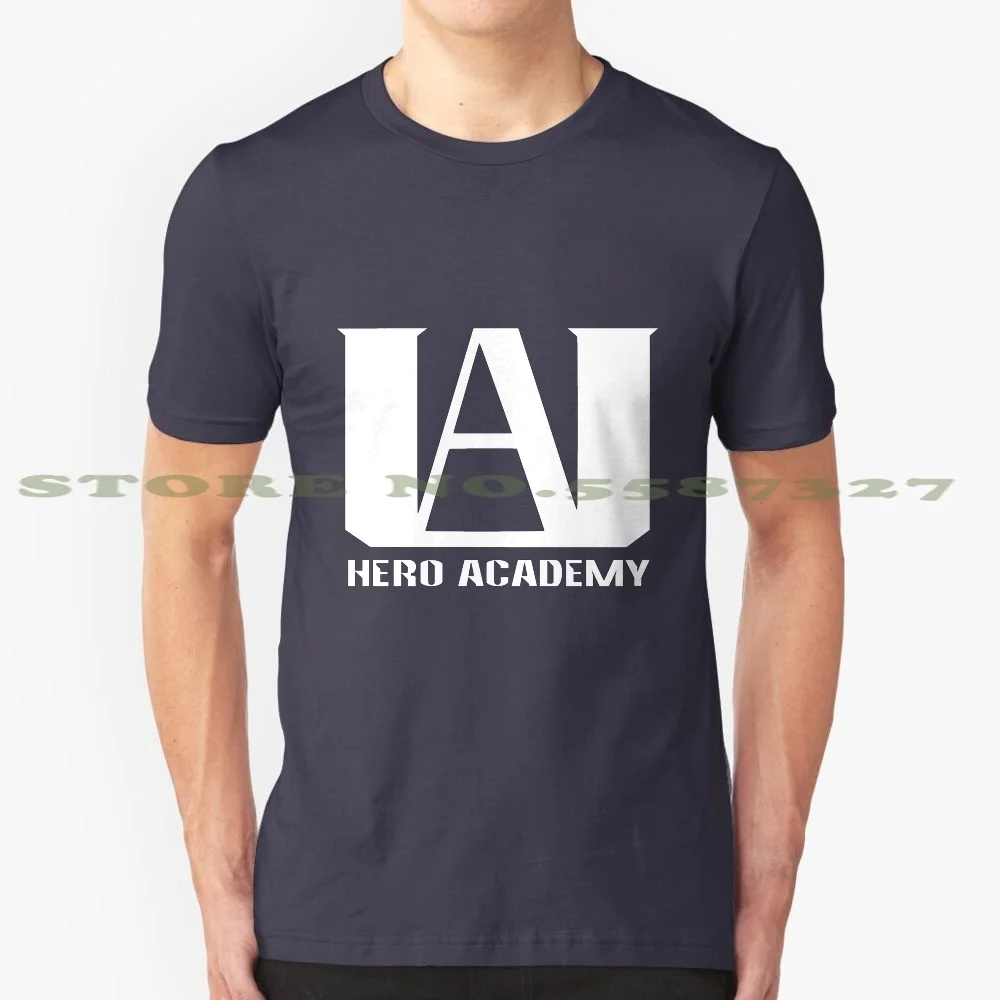 Ua Academy Logo 100% Pure Cotton T-Shirt Bnha Boku No Hero Academia Ua Academy Logo Anime