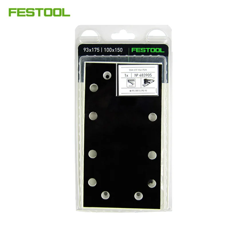 

483905 подходящий FESTOOL Электрический пневматический Сухой шлифовальный станок маленький квадратный шлифовальный круг RS 300/LRS93M Автомобильная наждачная бумага